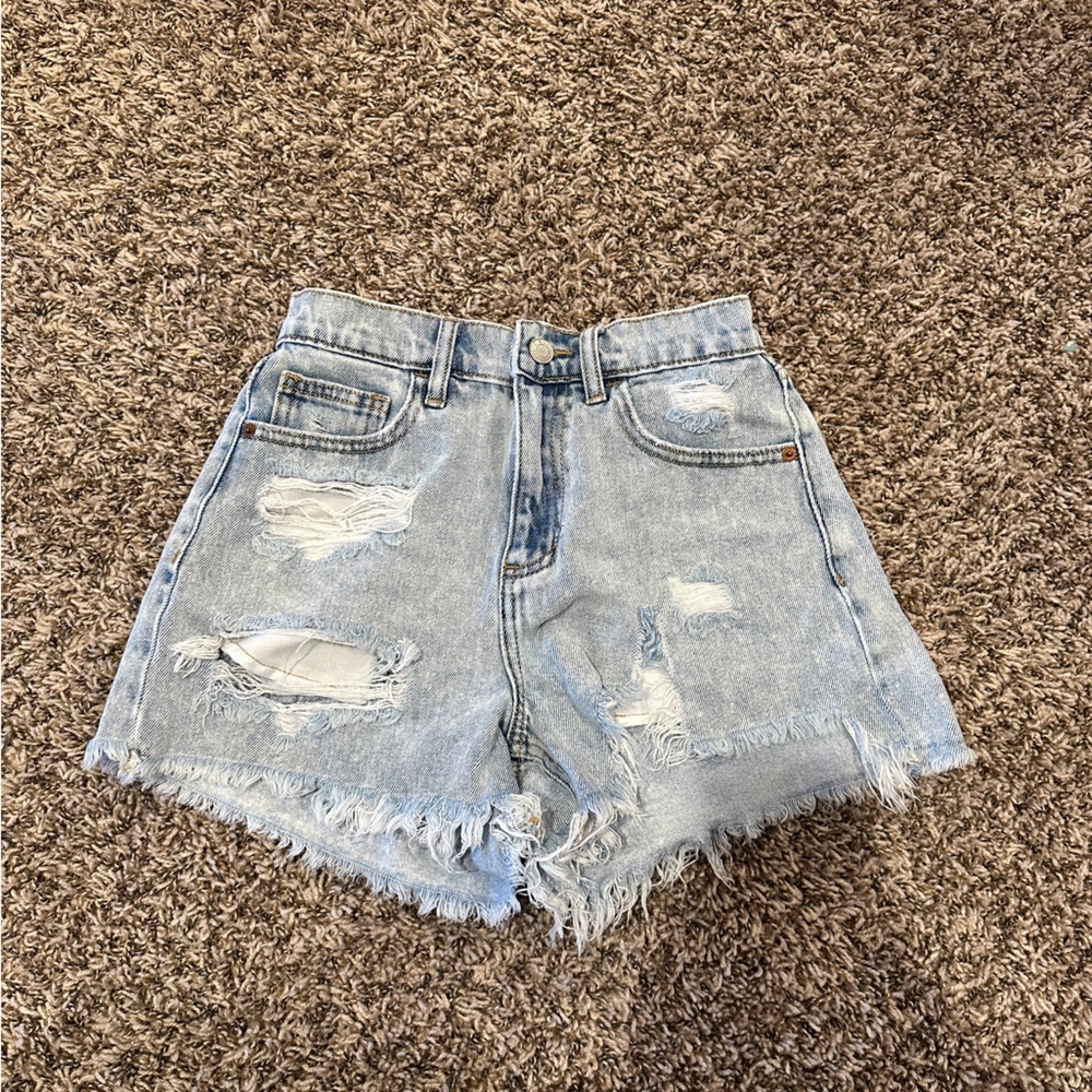 Light wash Jean shorts